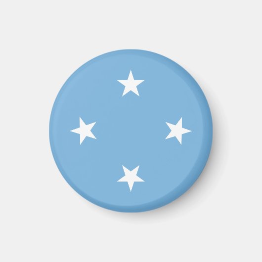 vlag van de Federale Staten van Micronesia Magneet (Voorkant)