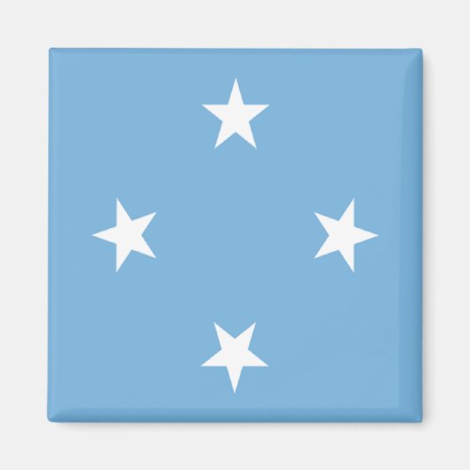 Vlag van de Federale Staten van Micronesia Magneet (Voorkant)