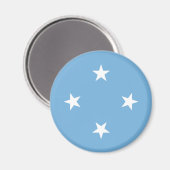 Vlag van de Federale Staten van Micronesia Magneet (Voorkant / Achterkant)