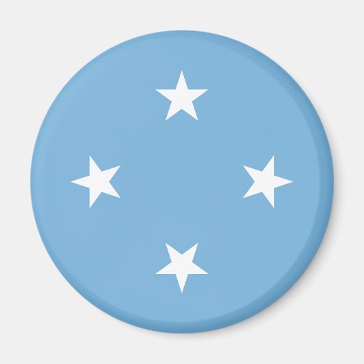 Vlag van de Federale Staten van Micronesia Magneet (Voorkant)