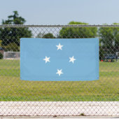 Vlag van de Federale Staten van Micronesia Spandoek (Insitu)