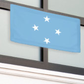 Vlag van de Federale Staten van Micronesia Spandoek (Buitenkant Gebouw)