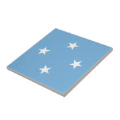 Vlag van de Federale Staten van Micronesia Tegeltje (Zijkant)