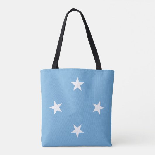 Vlag van de Federale Staten van Micronesia Tote Bag (Achterkant)