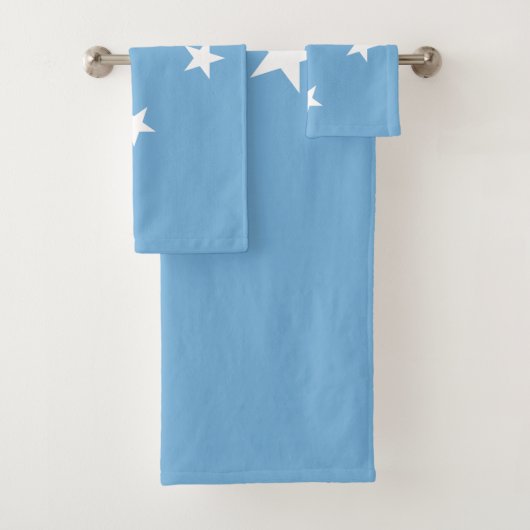 Vlag van de Federale Staten van Micronesië Bad Handdoek (Insitu)