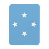 Vlag van de Federale Staten van Micronesië Magneet (Verticaal)