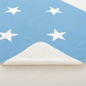 Vlag van de Federale Staten van Micronesië Sherpa Deken (3/4)
