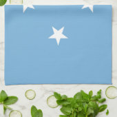 Vlag van de Federale Staten van Micronesië Theedoek (Gevouwen)