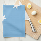 Vlag van de Federale Staten van Micronesië Theedoek (Quarter Fold)
