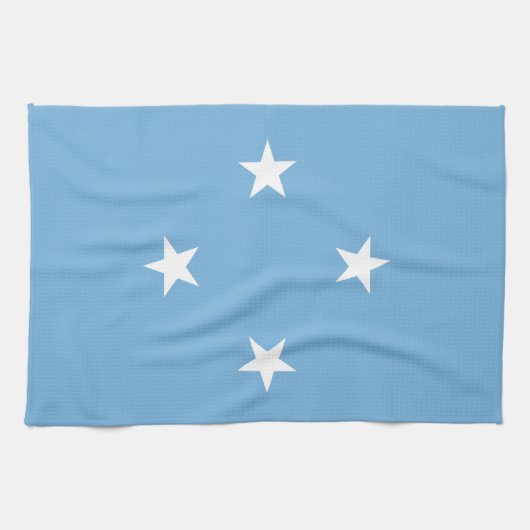 Vlag van de Federale Staten van Micronesië Theedoek (Horizontaal)