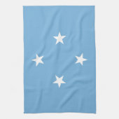 Vlag van de Federale Staten van Micronesië Theedoek (Verticaal)