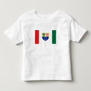 Vlag van de Federatie Bosnië en Herzegovina Kinder Shirts