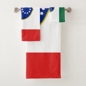 Vlag van de Federatie Bosnië-Herzegovina Bad Handdoek (Insitu)