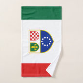 Vlag van de Federatie Bosnië-Herzegovina Bad Handdoek (Handdoek)