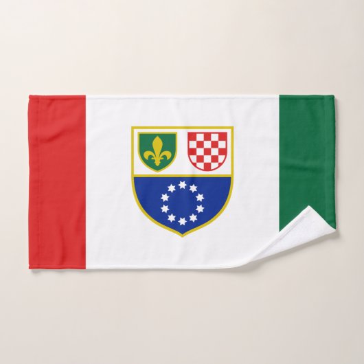 Vlag van de Federatie Bosnië-Herzegovina Bad Handdoek (Handdoek)