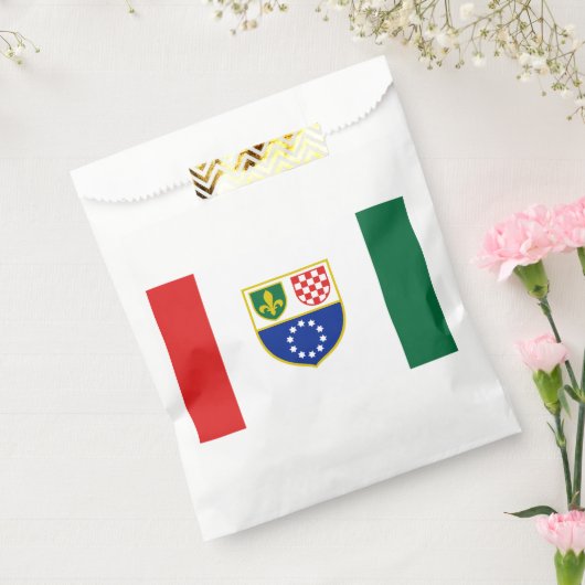 Vlag van de Federatie Bosnië-Herzegovina Bedankzakje (Gezegeld)