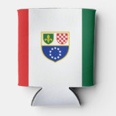 Vlag van de Federatie Bosnië-Herzegovina Blikjeskoeler (Voorkant)