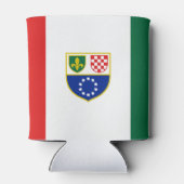 Vlag van de Federatie Bosnië-Herzegovina Blikjeskoeler (Achterkant)
