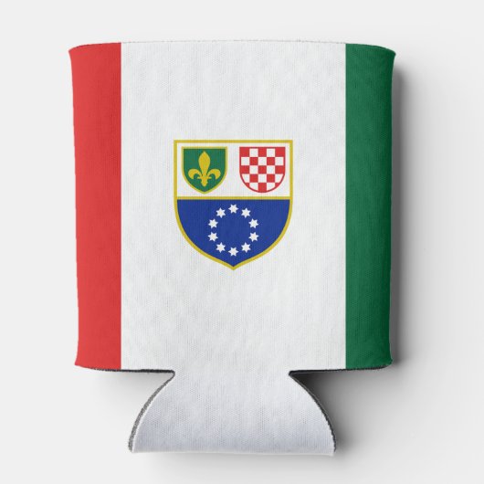Vlag van de Federatie Bosnië-Herzegovina Blikjeskoeler (Achterkant)