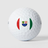 Vlag van de Federatie Bosnië-Herzegovina Golfballen (Voorkant)