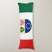 Vlag van de Federatie Bosnië-Herzegovina Lichaamskussen (Voorkant Verticaal)