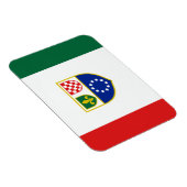 Vlag van de Federatie Bosnië-Herzegovina Magneet (Rechterzijde)