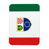 Vlag van de Federatie Bosnië-Herzegovina Magneet (Verticaal)