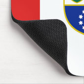 Vlag van de Federatie Bosnië-Herzegovina Muismat (Hoek)