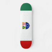 Vlag van de Federatie Bosnië-Herzegovina Persoonlijk Skateboard (Voorkant)