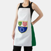 Vlag van de Federatie Bosnië-Herzegovina Schort (Insitu)