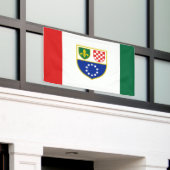 Vlag van de Federatie Bosnië-Herzegovina Spandoek (Buitenkant Gebouw)