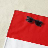 Vlag van de Federatie Bosnië-Herzegovina Strandlaken (In situ)