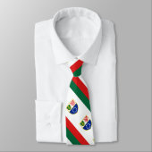 Vlag van de Federatie Bosnië-Herzegovina Stropdas (Gebonden)