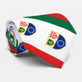 Vlag van de Federatie Bosnië-Herzegovina Stropdas (Opgerold)