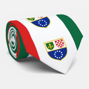 Vlag van de Federatie Bosnië-Herzegovina Stropdas