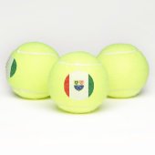 Vlag van de Federatie Bosnië-Herzegovina Tennisballen (Multi)