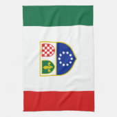 Vlag van de Federatie Bosnië-Herzegovina Theedoek (Verticaal)