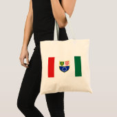 Vlag van de Federatie Bosnië-Herzegovina Tote Bag (Voorkant (product))