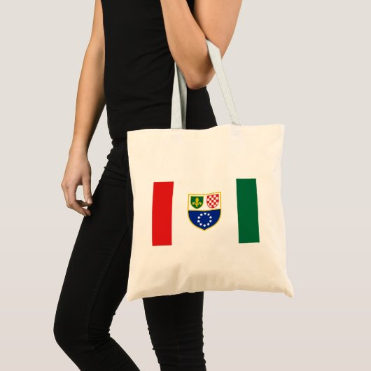 Vlag van de Federatie Bosnië-Herzegovina Tote Bag (Voorkant (product))