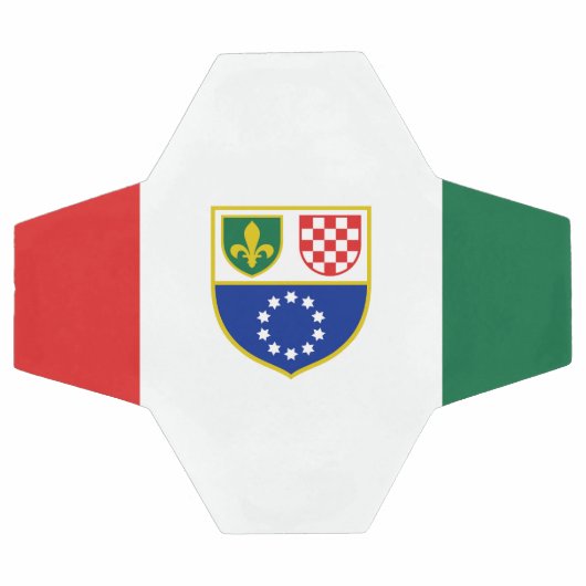 Vlag van de Federatie Bosnië-Herzegovina Voetbal (Enkel)