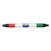 Vlag van de Federatie Bosnië-Herzegovina Zwarte Inkt Pen (Voorkant)