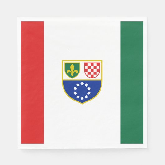 Vlag van de Federatie van Bosnië en Herzegovina Servet (Voorkant)