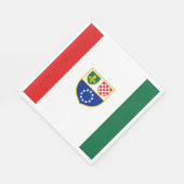 Vlag van de Federatie van Bosnië en Herzegovina Servet (Hoek)