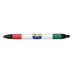 Vlag van de Federatie van Bosnië en Herzegovina Zwarte Inkt Pen