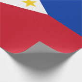 Vlag van de Filipijnen Cadeaupapier (Hoek)