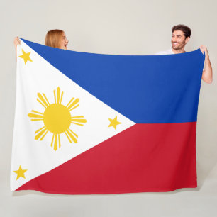 Vlag van de Filipijnen Fleece Deken