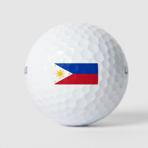 Vlag van de Filipijnen Golfballen