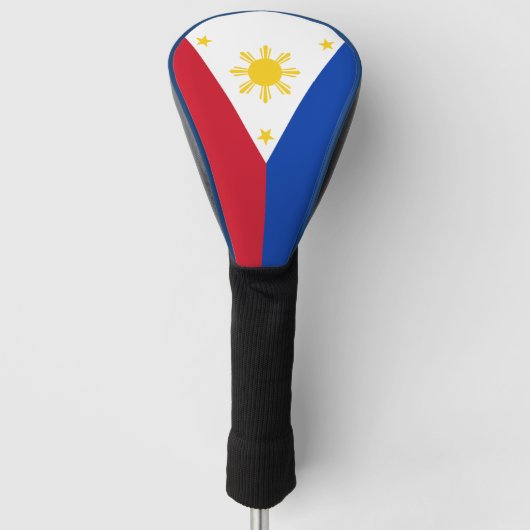 Vlag van de Filipijnen Golfheadcover (Voorkant)
