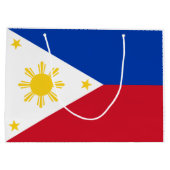 Vlag van de Filipijnen Groot Cadeauzakje (Achterkant)