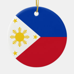 Vlag van de Filipijnen Keramisch Ornament